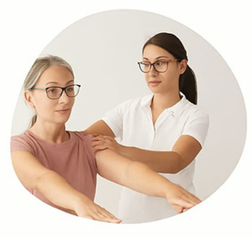 Mujer en recuperación